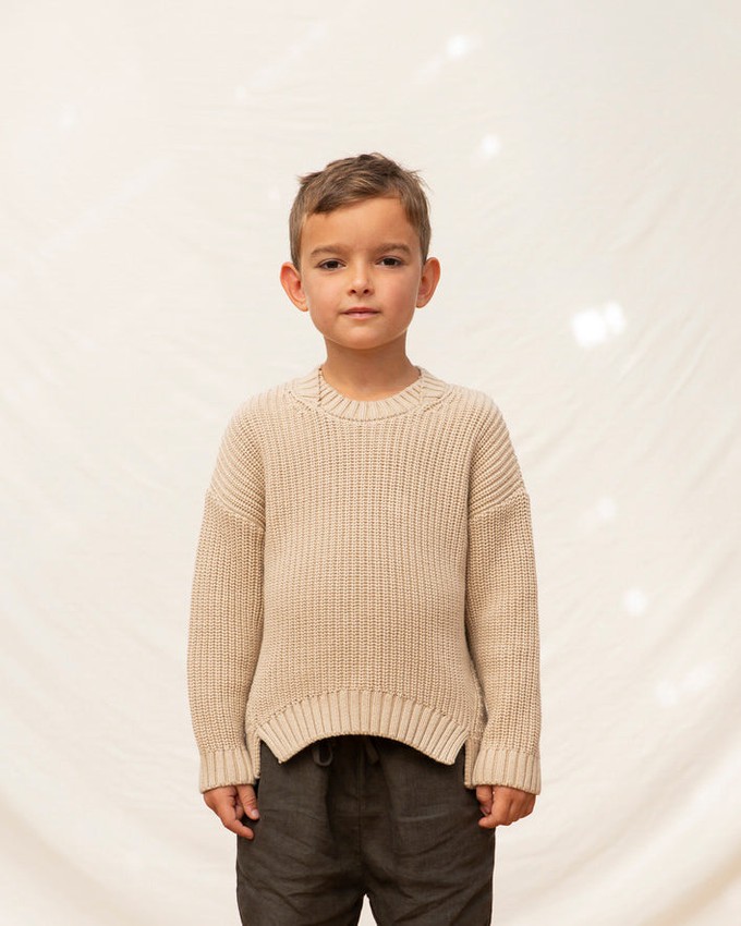 Sia Sweater Kids dune from Matona