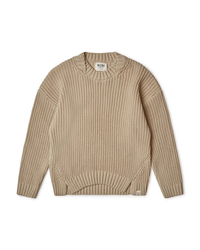 Sia Sweater Kids dune from Matona