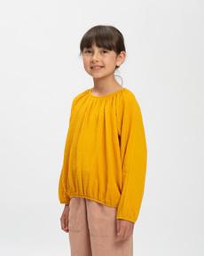 Balloon Blouse marigold via Matona