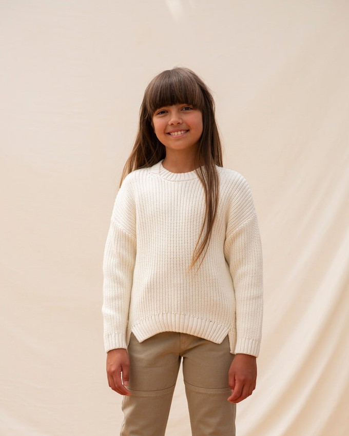 Sia Sweater Kids ecru from Matona