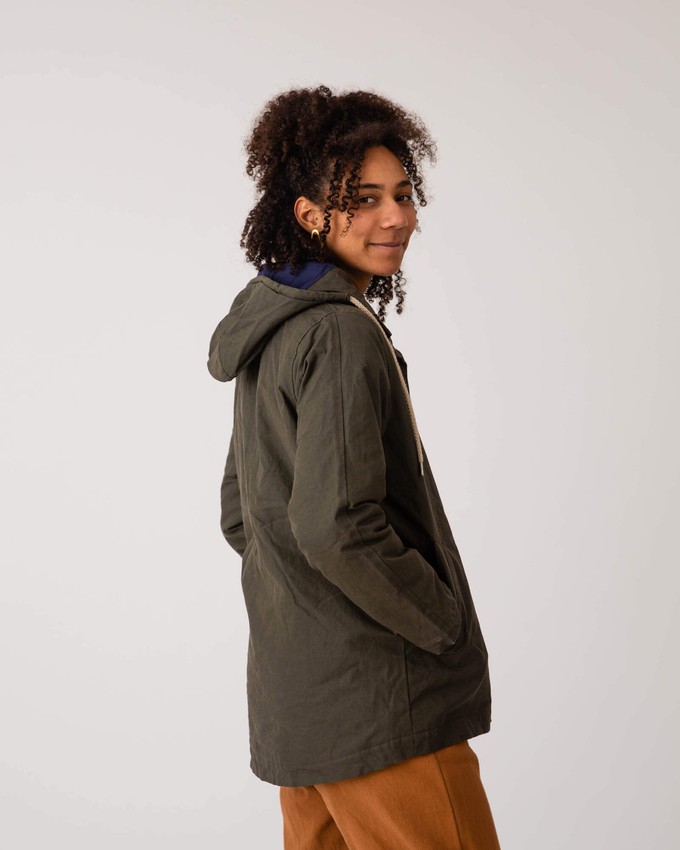 Waxed Cotton Jacket pine from Matona