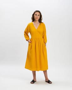 Muslin Dress marigold via Matona