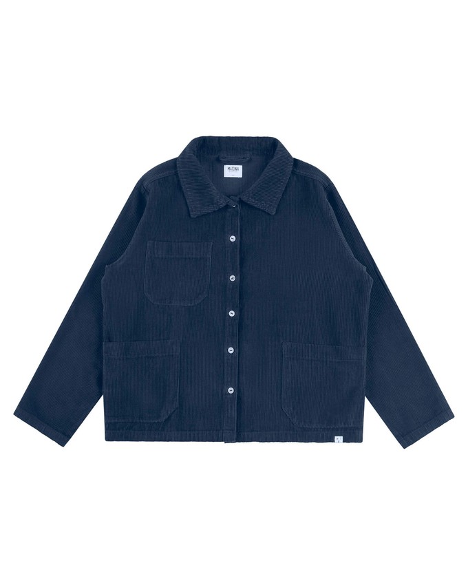 Corduroy Classic Jacket anchor blue from Matona