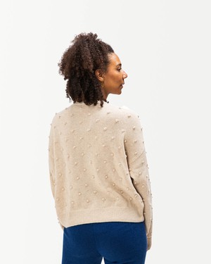 Popcorn Cardigan sahara from Matona