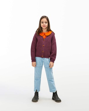 V-Neck Cardigan berry from Matona