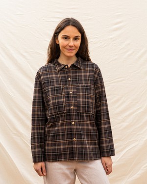 Bobbie Shirt dark tartan from Matona