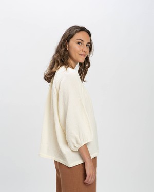 Muslin Blouse ecru from Matona