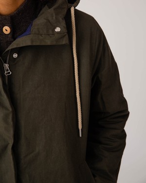 Waxed Cotton Jacket pine from Matona