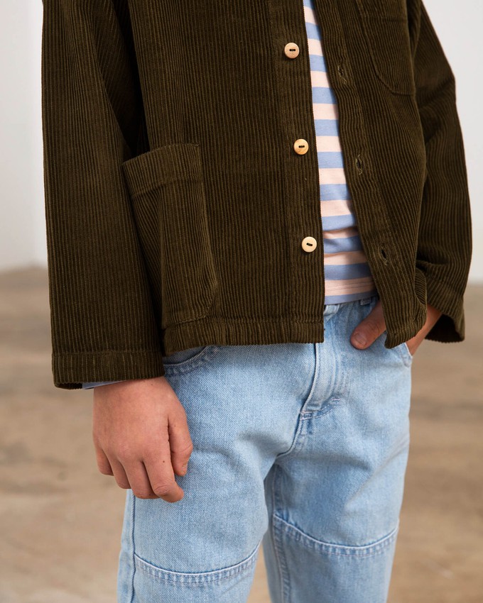 Boxy Corduroy Jacket moss from Matona