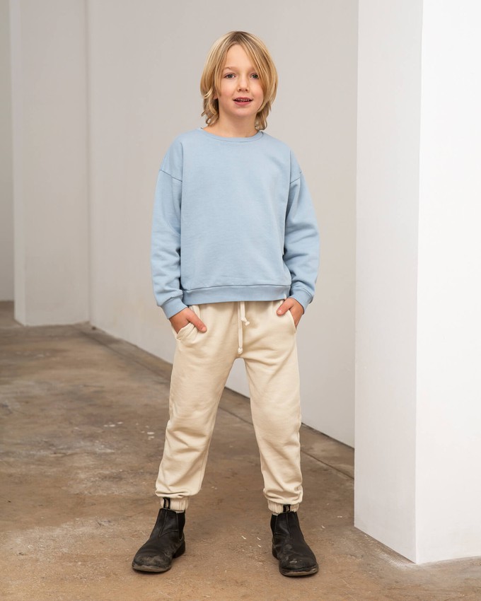 Crewneck Sweatshirt blue fog from Matona