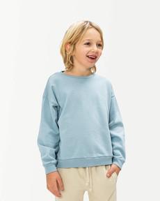 Crewneck Sweatshirt blue fog via Matona