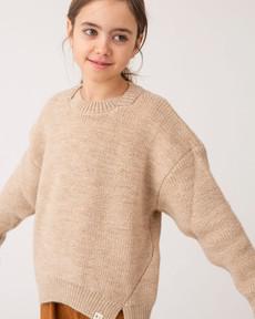 Natural Luxe Sweater camel via Matona