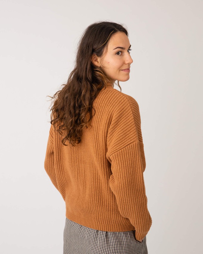 Knit Cardigan ochre from Matona