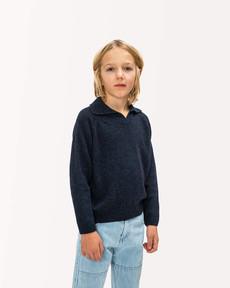 Collared Jumper navy via Matona