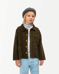 Boxy Corduroy Jacket moss via Matona