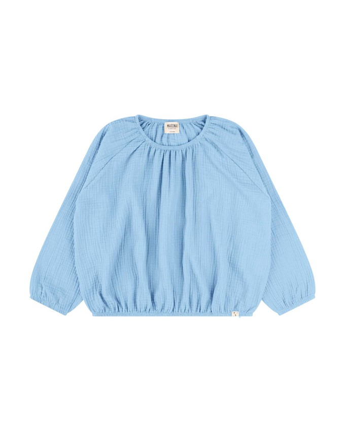 Balloon Blouse powder blue from Matona