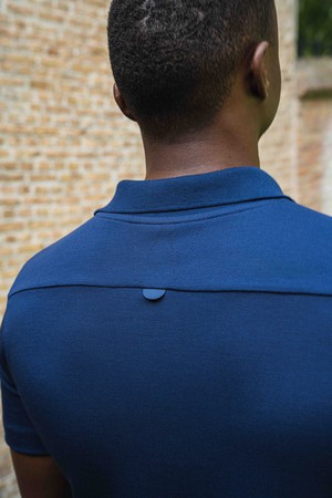 Pique Polo Medieval Blue from Mausons