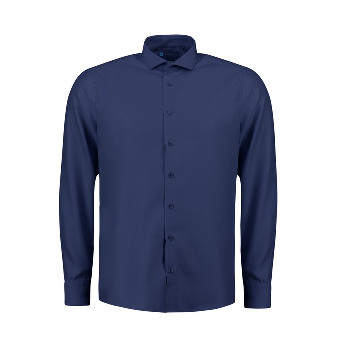 Woven shirt Medieval Blue from Mausons