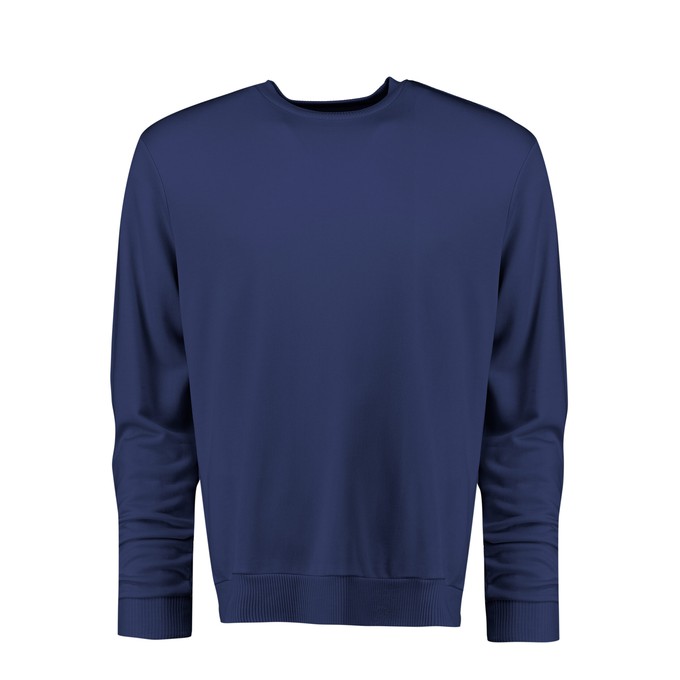 Heavy Jersey Sweater Medieval Blue from Mausons