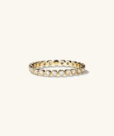 Prism Lab Grown Diamond Eternity Band via Mejuri