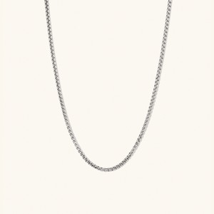 Round Box Chain Necklace from Mejuri