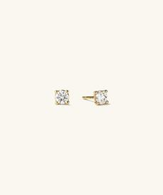 Lab Grown Diamond Round Studs 0.5 TCW via Mejuri