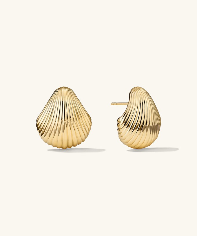 Seashell Studs from Mejuri