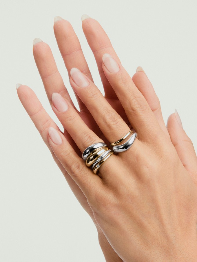 Organic DÃ´me Thin Nesting Ring from Mejuri