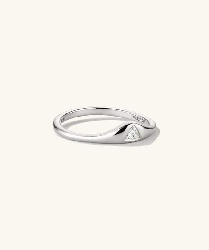 Organic DÃ´me Crescent Nesting Ring from Mejuri