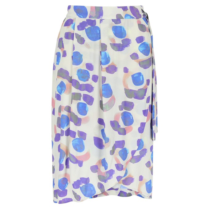 Wrap skirt Nougat EcoVero from Mon Col Anvers