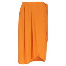 Wrap skirt Orange via Mon Col Anvers