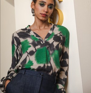 Desert blouse Clover - Last size: 36 from Mon Col Anvers