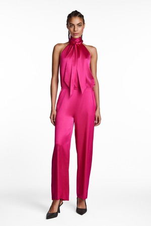 HOT PINK JUMP SUIT from MONIQUE SINGH