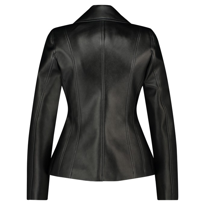 FAUX LEATHER BIKER JACKET from MONIQUE SINGH