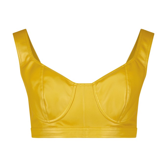 GOLDEN HONEY BRA TOP from MONIQUE SINGH