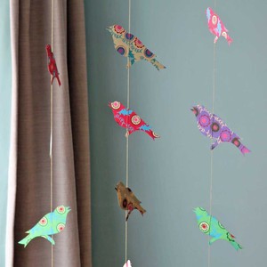 Papieren verticale slinger met vogels - Volare from MoreThanHip