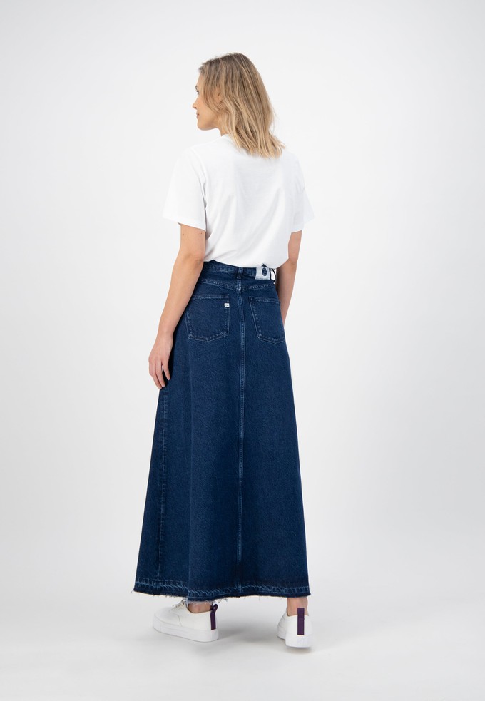 Maksi Skirt - Stone Indigo from Mud Jeans