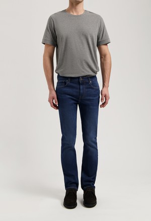 Bryce Mid Straight - Medium Dark from Mud Jeans