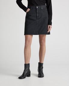 Audry Mini Skirt - BlackDip via Mud Jeans