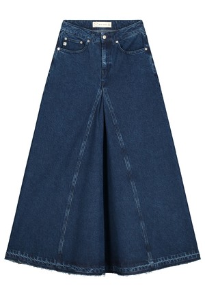 Maksi Skirt - Stone Indigo from Mud Jeans