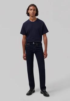 Bryce Mid Straight - Strong Blue via Mud Jeans