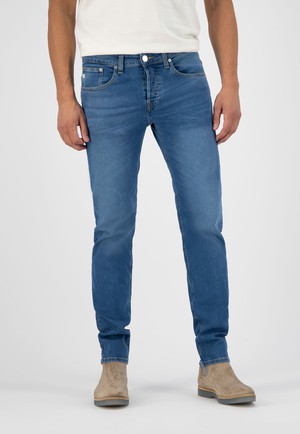 Regular Dunn Stretch - Pure Blue from Mud Jeans