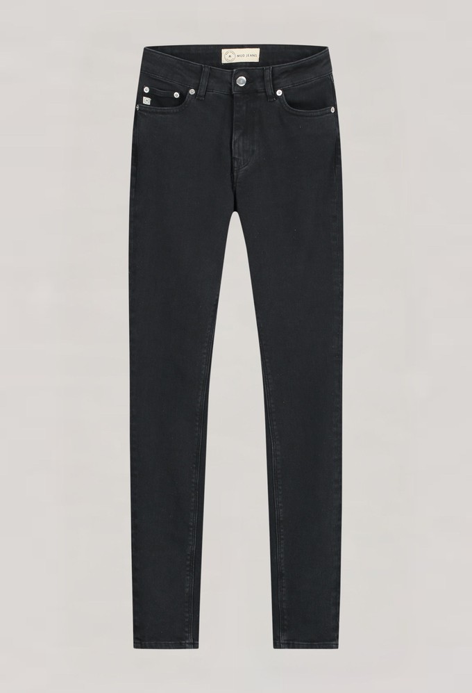 Skinny Hazen - Stone Black from Mud Jeans