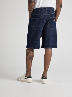 James Denim Short - Stone Indigo from Mud Jeans