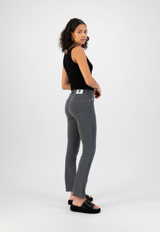 Faye Straight - O3 Grey from Mud Jeans