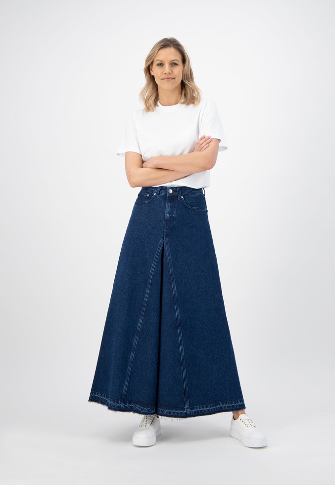 Maksi Skirt - Stone Indigo from Mud Jeans