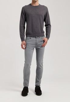 Rick Mid Slim - Light Grey via Mud Jeans