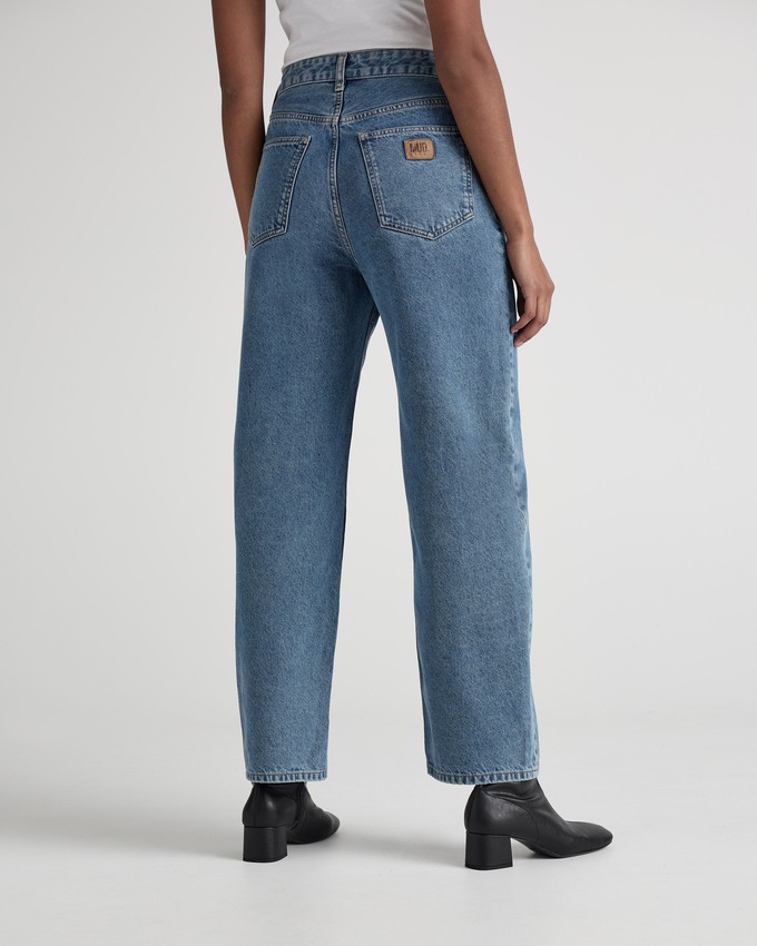 Brooke High Barrel - Stone Vintage from Mud Jeans