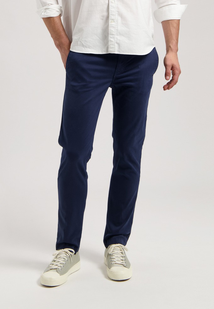 Scott Mid Tapered - Navy from Mud Jeans