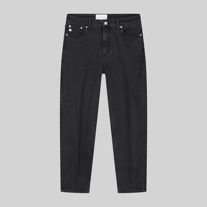 Mams Stretch Tapered - Stone Black from Mud Jeans